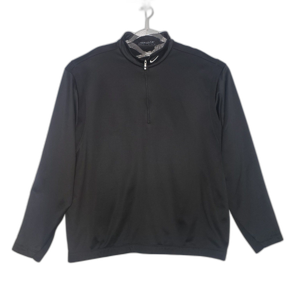 NIKE GOLF Therma-Fit Black Shirt Mens Size XXL